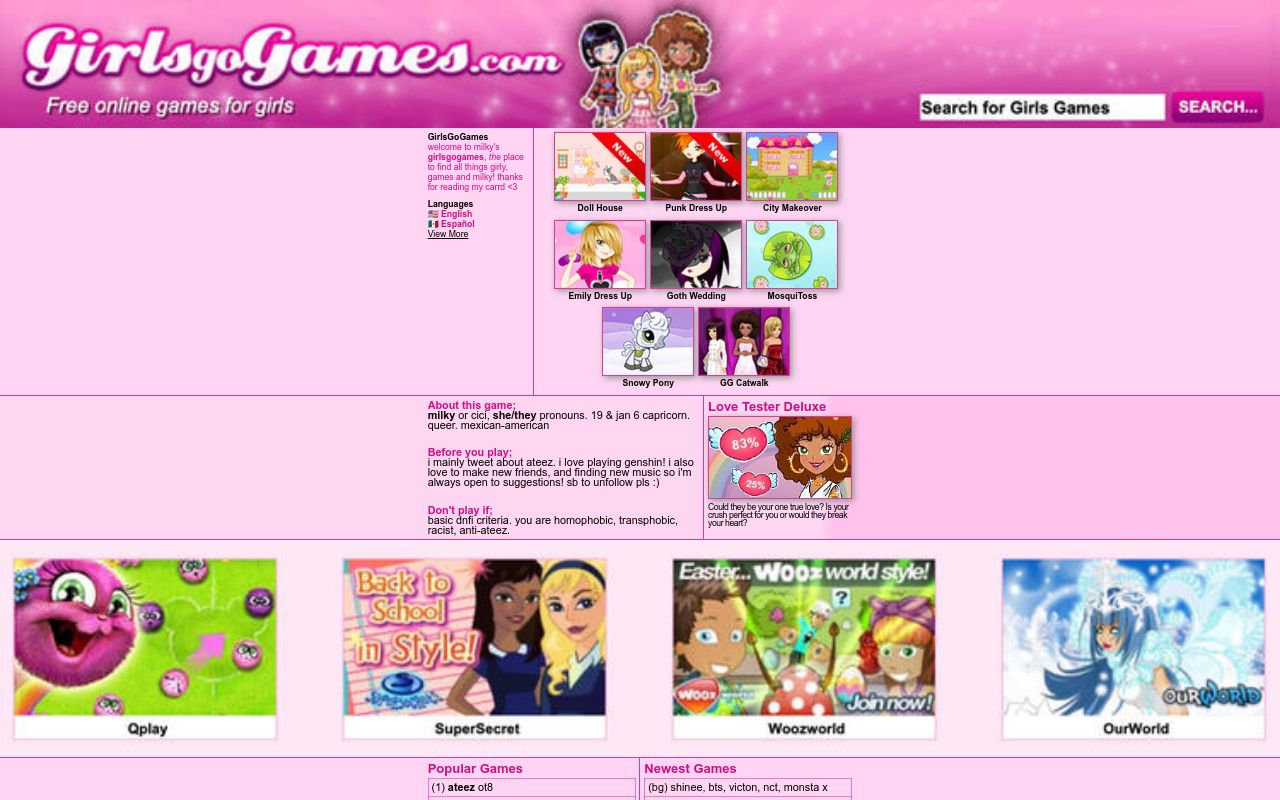 girlsgogames